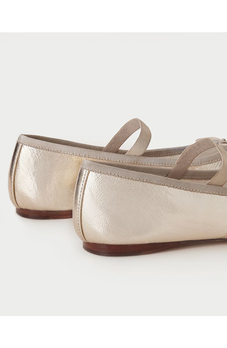 Loeffler Randall Leonie Ballet Flat, Alternate, color, Champagne