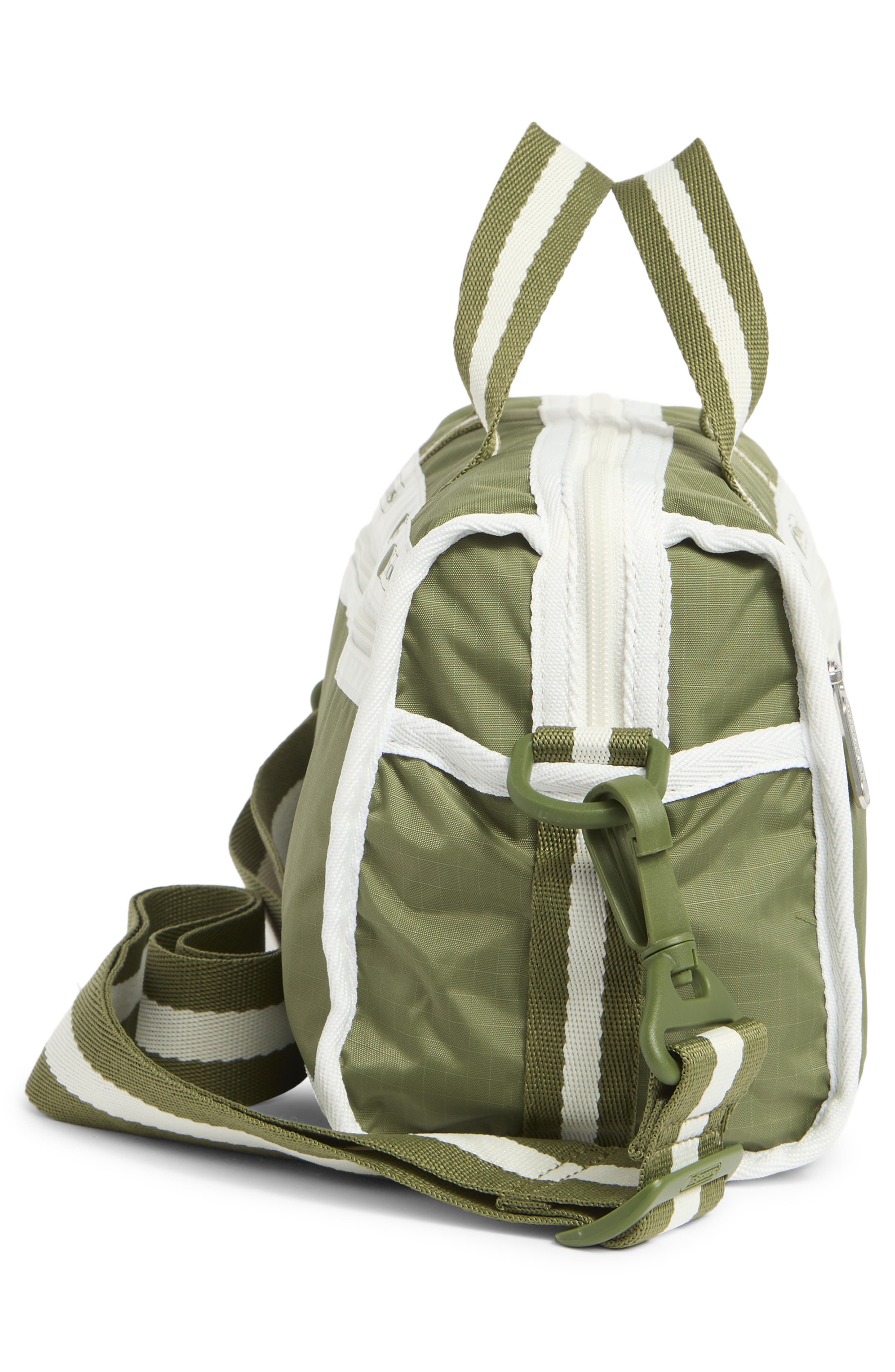 LeSportsac Mini Duffel Crossbody Bag, Alternate, color, Spectator Olive