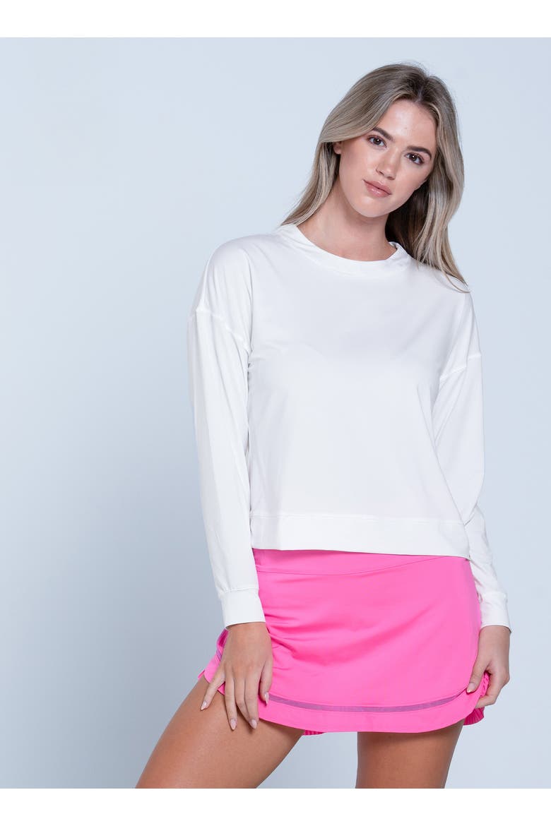 Hype Long Sleeve Top, Main, color, Bone