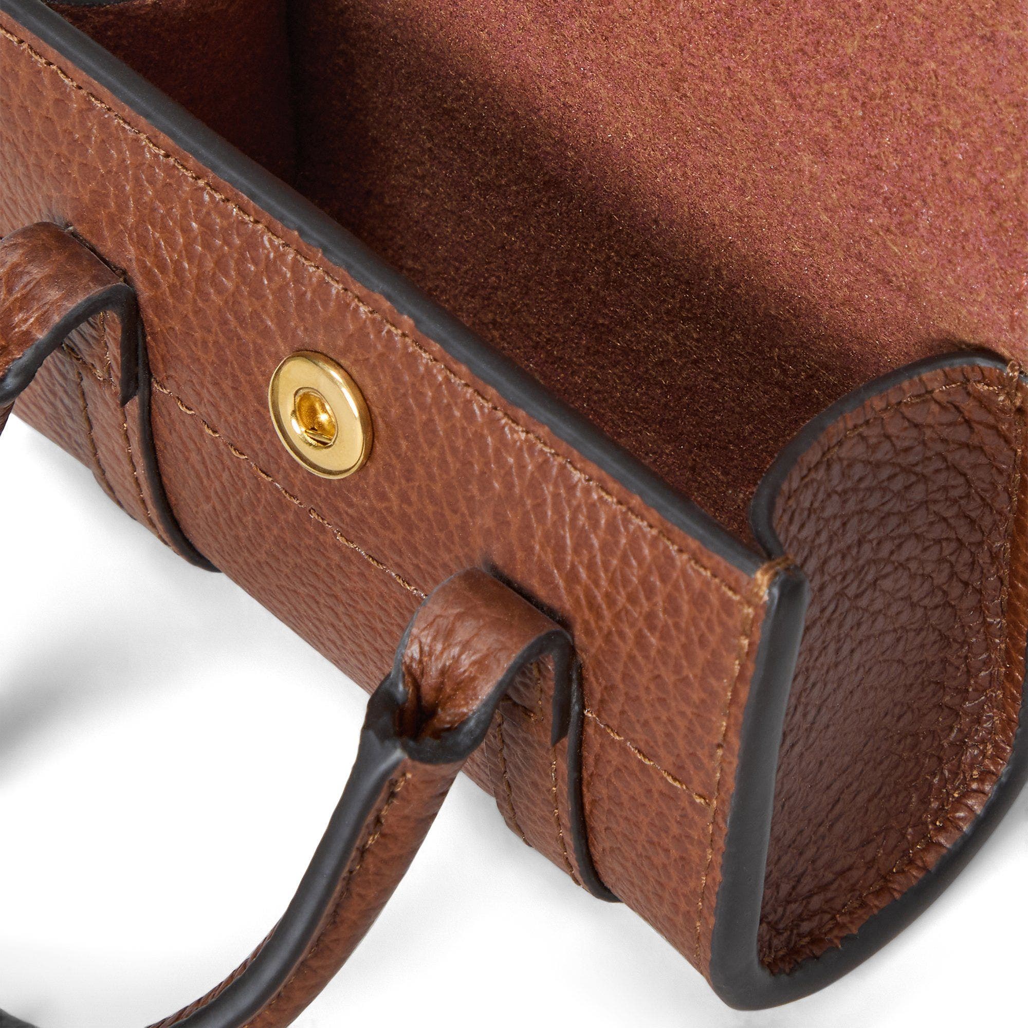 Mini Bayswater Bag Charm, Alternate, color, Oak