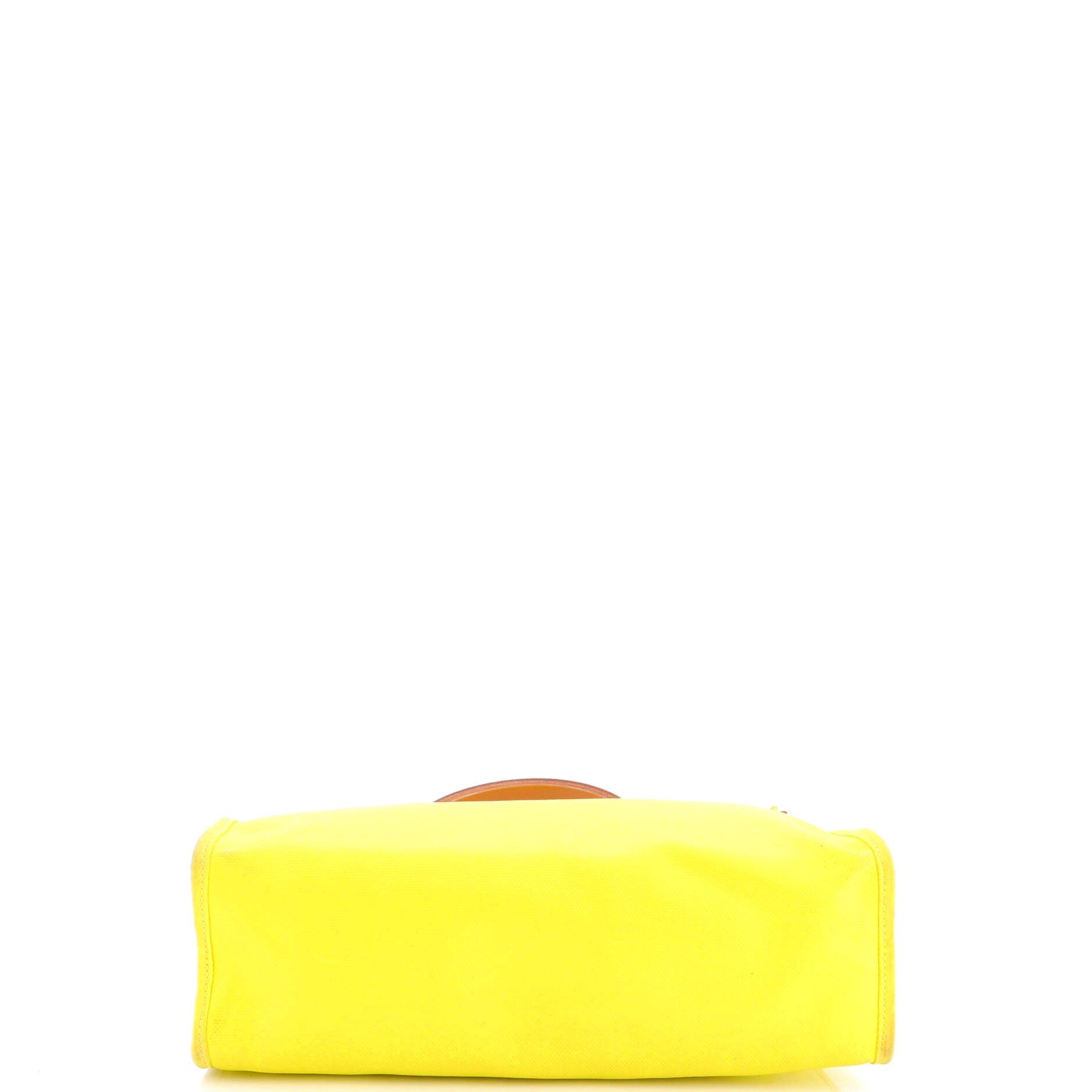 Herbag Zip Berline Vache Canvas and Leather 31, Alternate, color, Lime