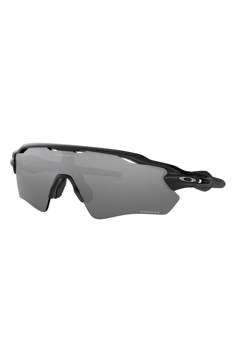 Oakley Radar<sup>®</sup> EV Path<sup>®</sup> 138mm Prizm<sup>™</sup> Wrap Shield Sunglasses, Alternate, color, Black