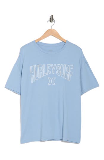 HURLEY HURLEY SURF CLUB BOXY CROP T-SHIRT