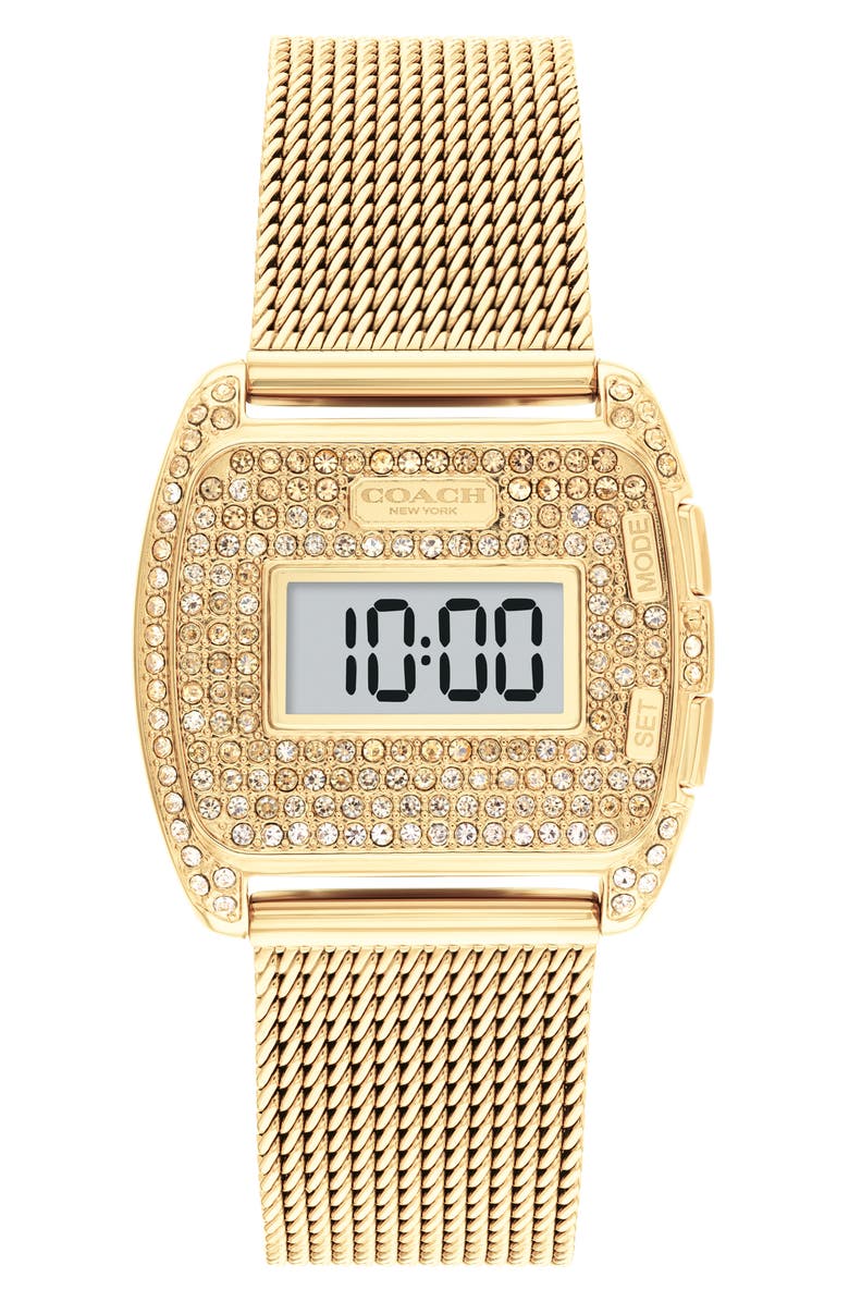COACH Darcy Digital Watch, 30mm, Main, color, 