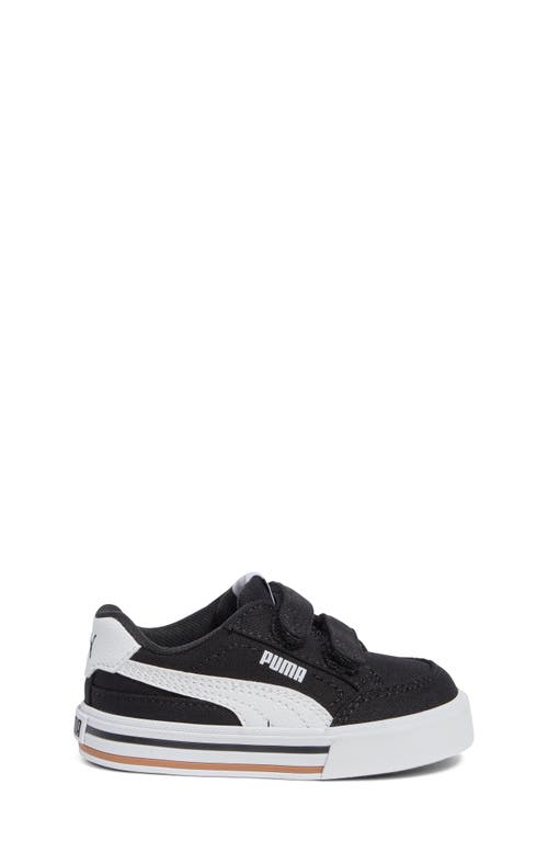 Puma Kids' Court Classic Vulc Sneaker In Black