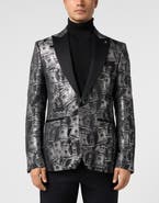 PHILIPP PLEIN Blazer All-Over Plein Dollars Men