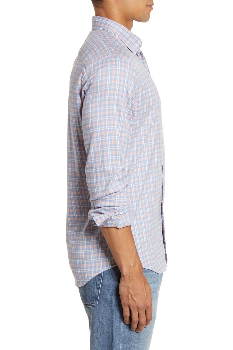 Movement Plaid Button-Up Shirt, Alternate, color, REDONDO PLAID