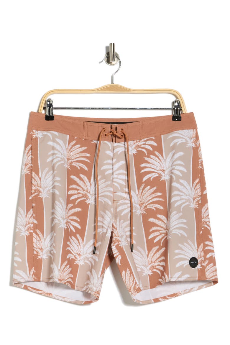 Down Right Swim Trunks, Alternate, color, BURNT SIENNA