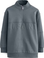 smALLSAINTS by ALLSAINTS Kids' Biggy Quarter Zip Sweatshirt