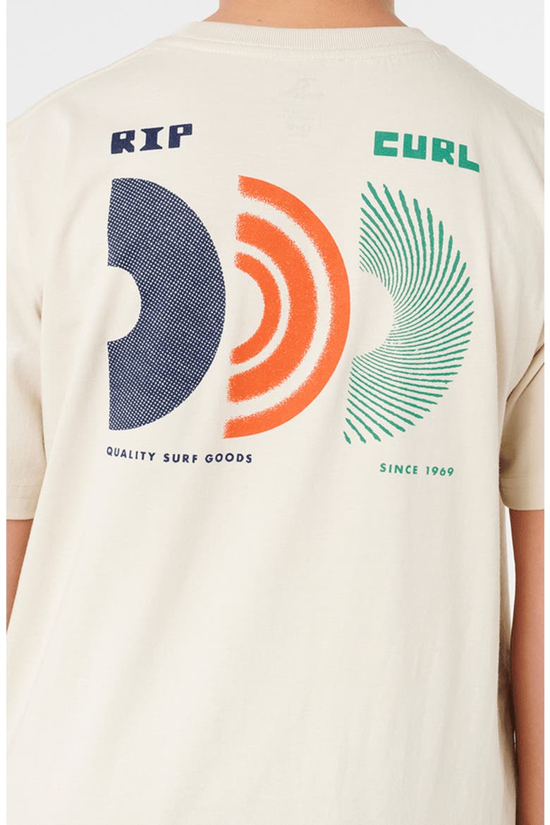 Kids' Rising Cotton Graphic T-Shirt, Alternate, color, VINTAGE WHITE