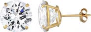 CANDELA JEWELRY 10mm Cubic Zirconia Stud Earrings
