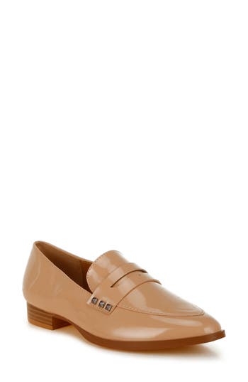 Rag & Co Noshiya Penny Loafer In Brown