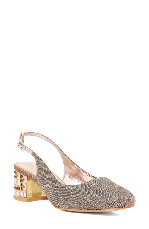 Dune London Catharine Slingback Pump In Brown