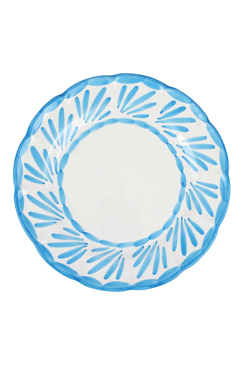 Arezzo Aqua Dinner Plate, Main, color, AQUA