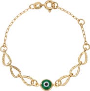 The M Jewelers The Green Evil Eye Heirloom Bracelet