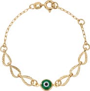 The M Jewelers The Green Evil Eye Heirloom Bracelet