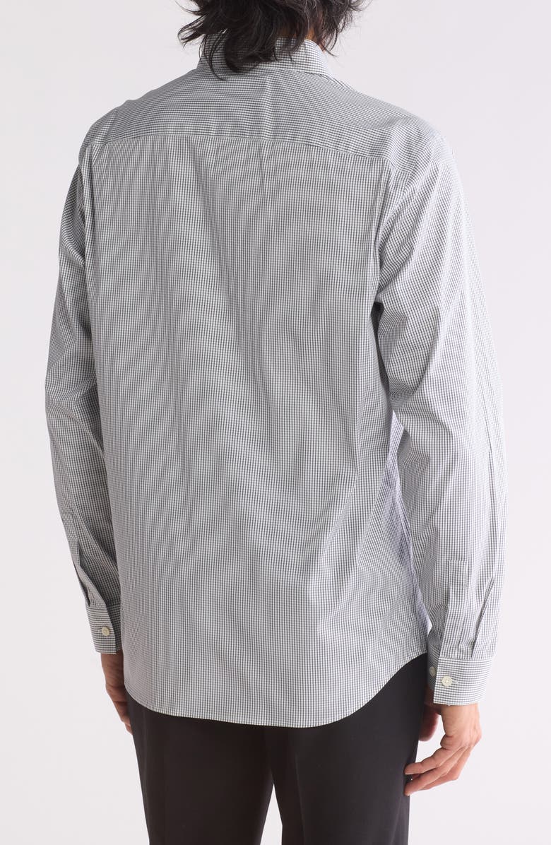 Theory Irving Wealth Check Button-Up Shirt | Nordstromrack
