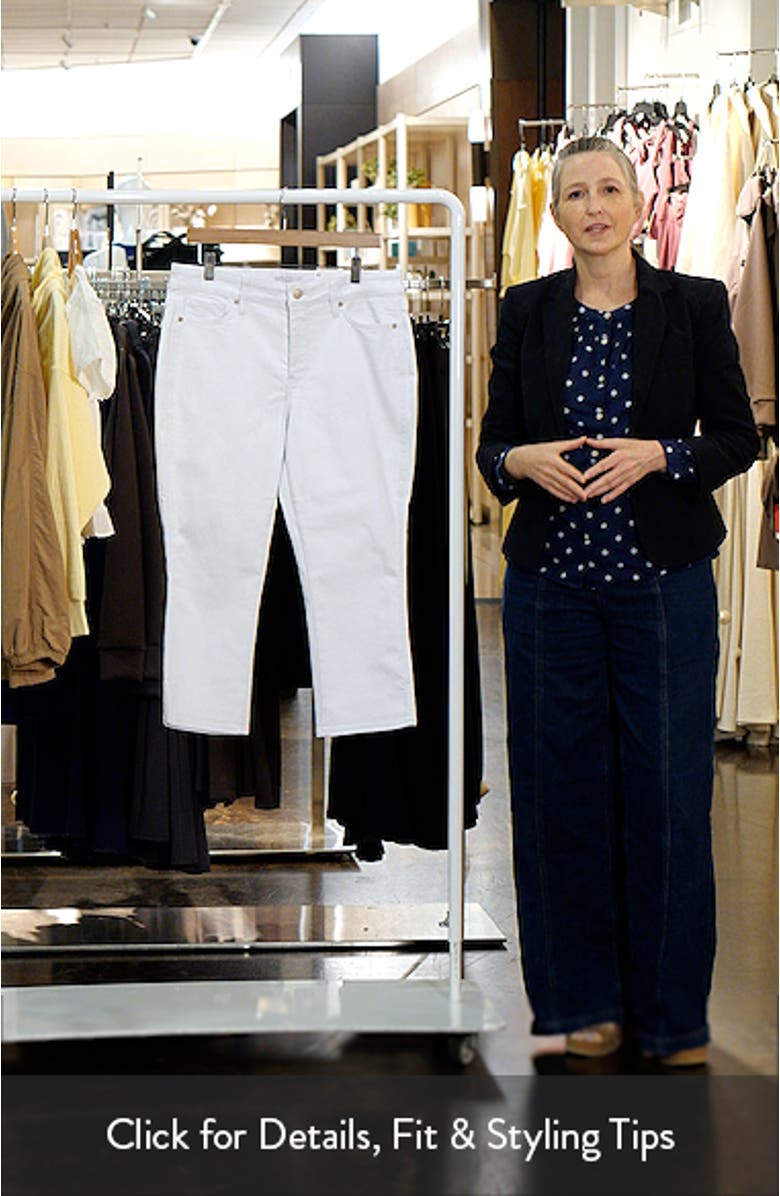 Chloe Cool Embrace<sup>®</sup> Side Slit Capri Jeans, sales video thumbnail