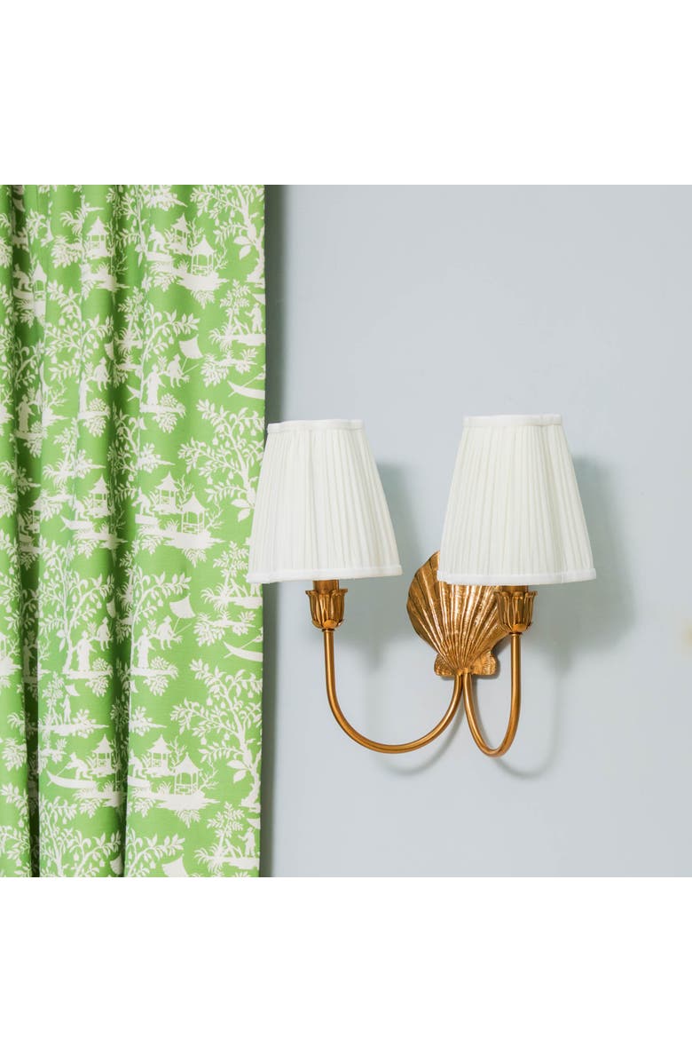 Mrs. Alice Marina Rechargeable Double Wall Light, Alternate, color, Brass