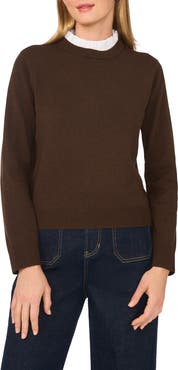 Ted Baker Ruffle Neck Layered Sweater