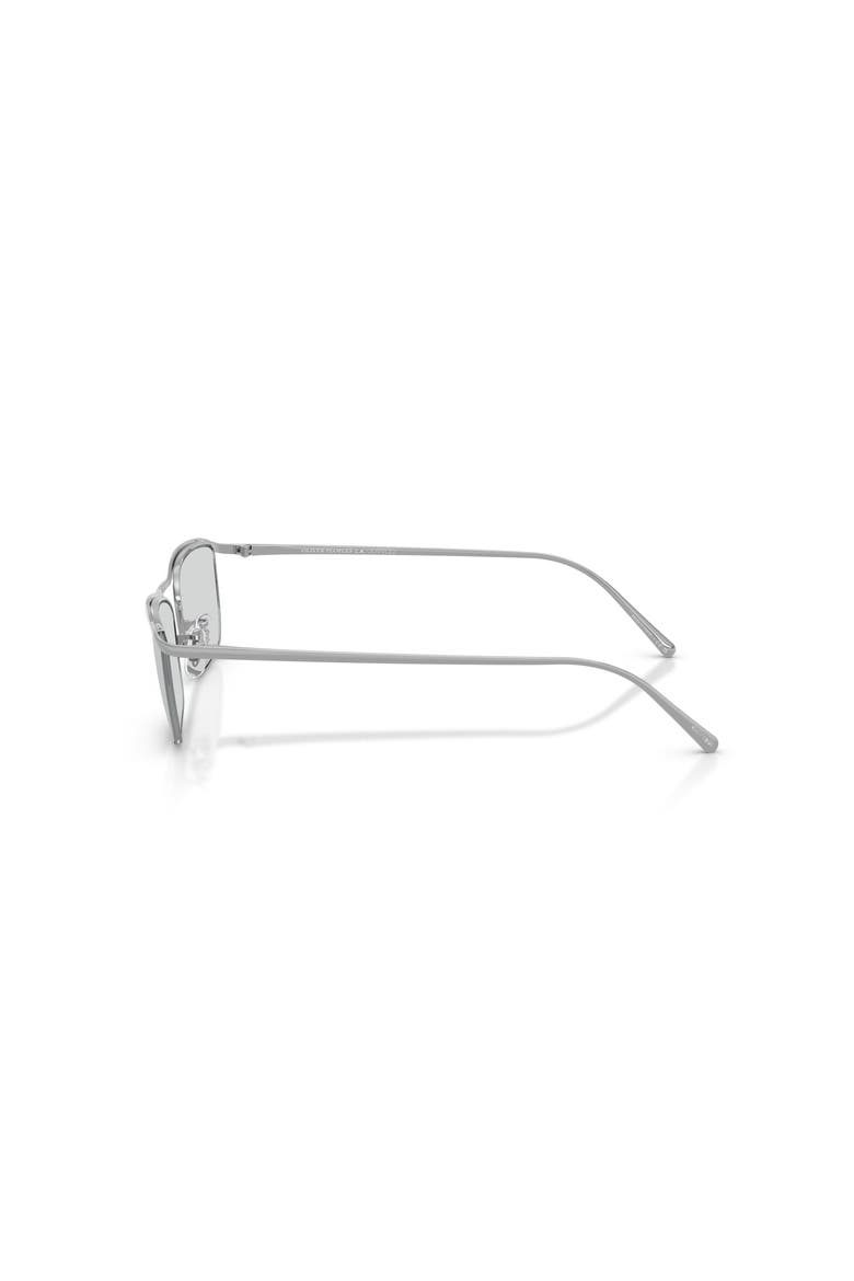 55mm Rectangle optical glasses, Alternate, color, Silver