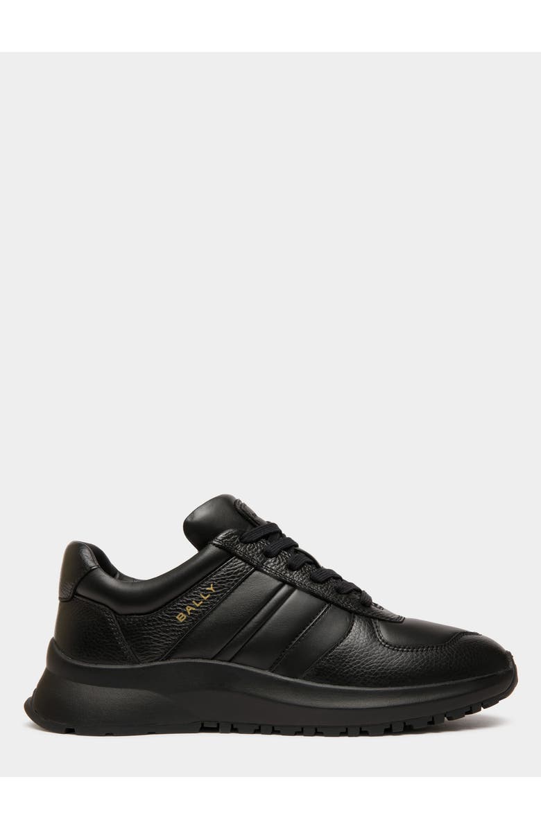 Bally Outline Sneaker in Calf Leather, Main, color, Black/Black