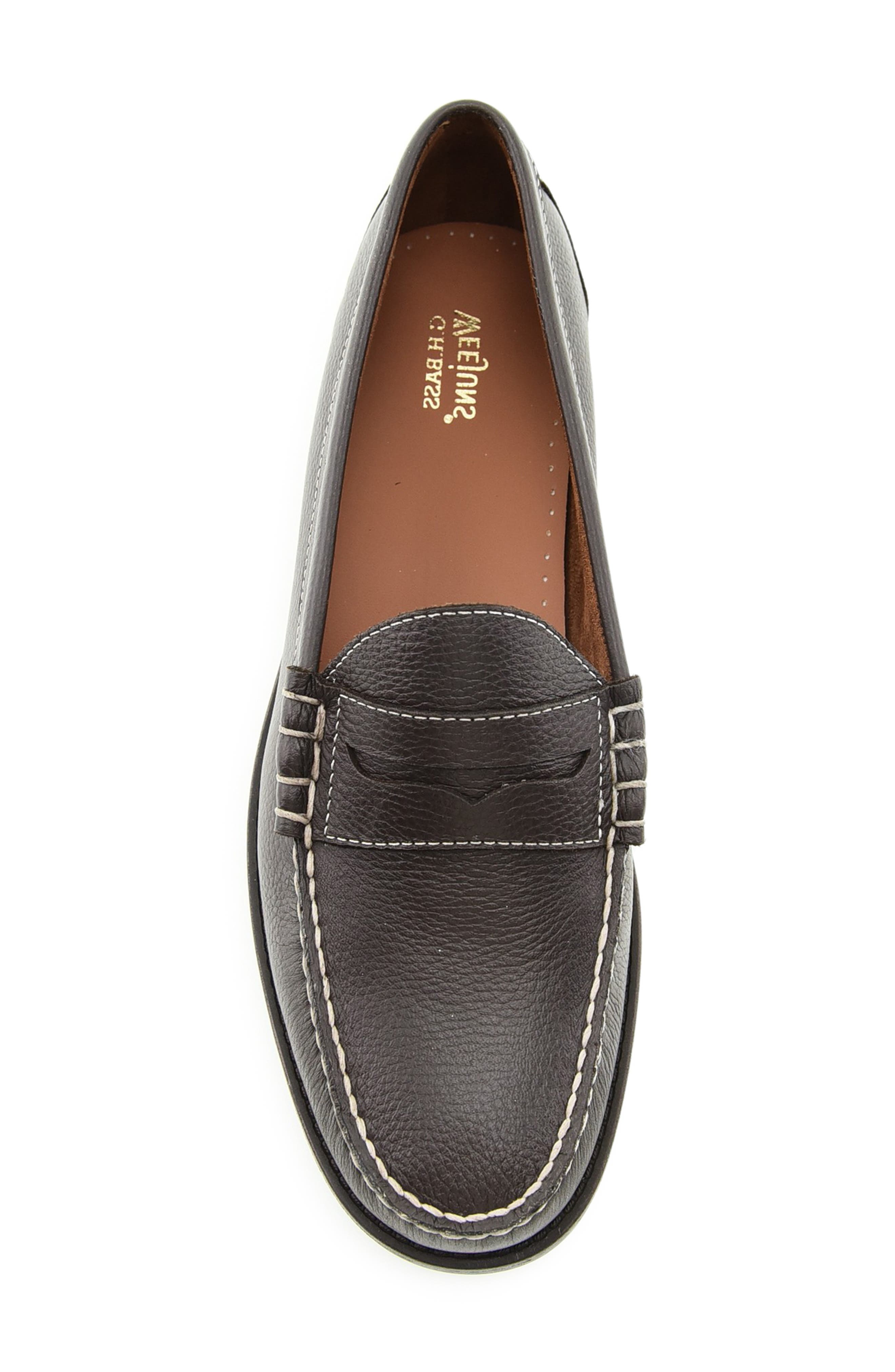 G.H.BASS Berkeley Weejuns<sup>®</sup> Penny Loafer, Alternate, color, Dark Brown