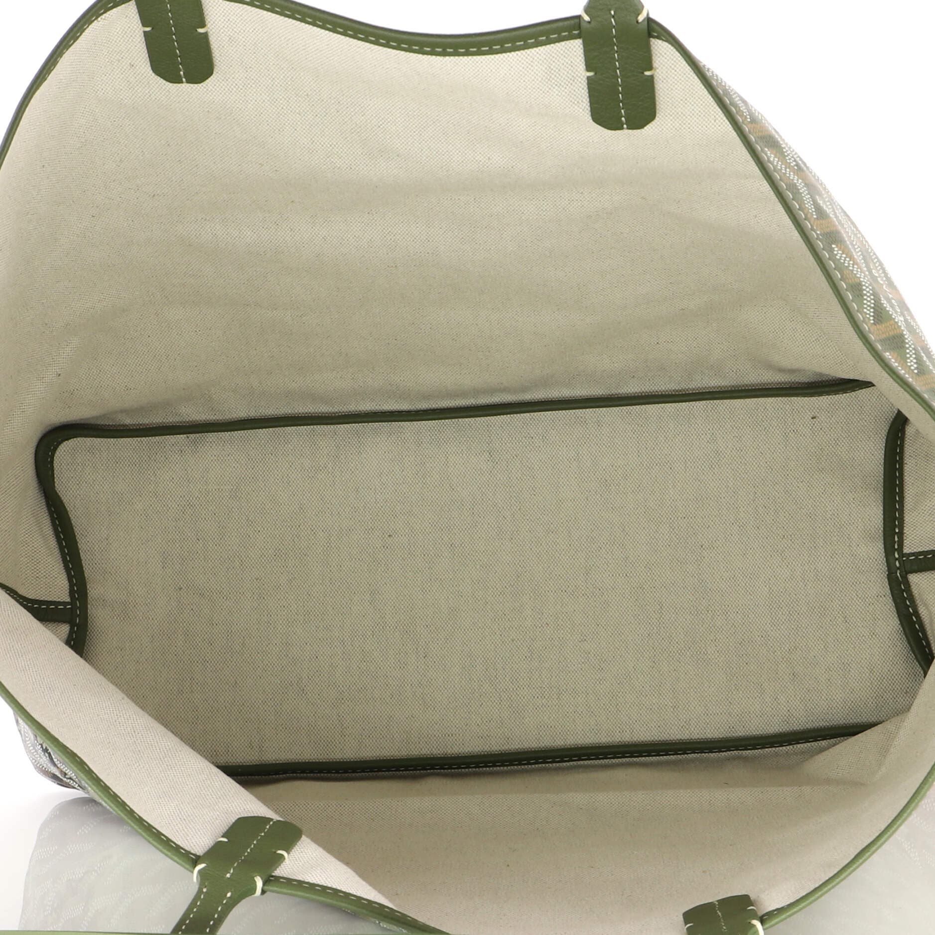 Saint Louis Tote Limited Edition Canopee Coated Canvas PM, Alternate, color, Green