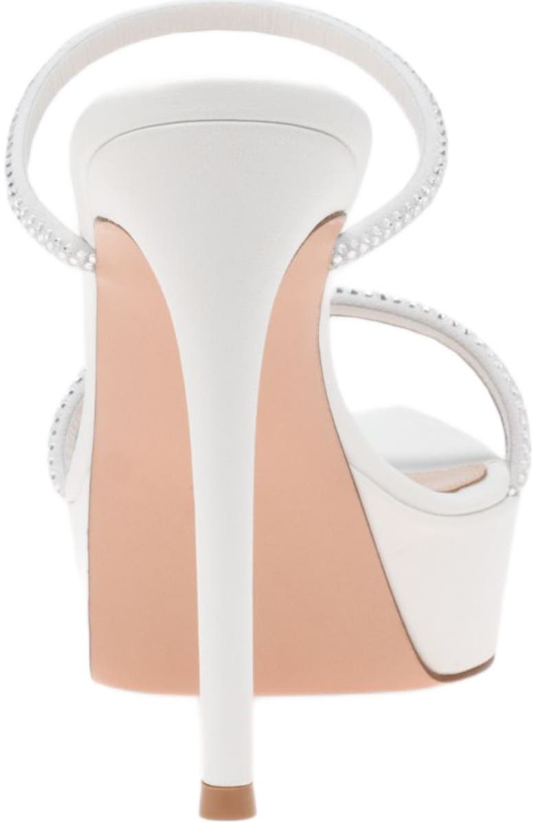 Gianvito Rossi Cannes Platform, Alternate, color, White