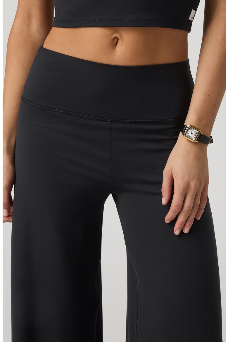 Halo Performance Wide Leg Pants, Alternate, color, SOLID BLACK
