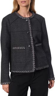 rag & bone Mirabelle Metallic Tweed Jacket