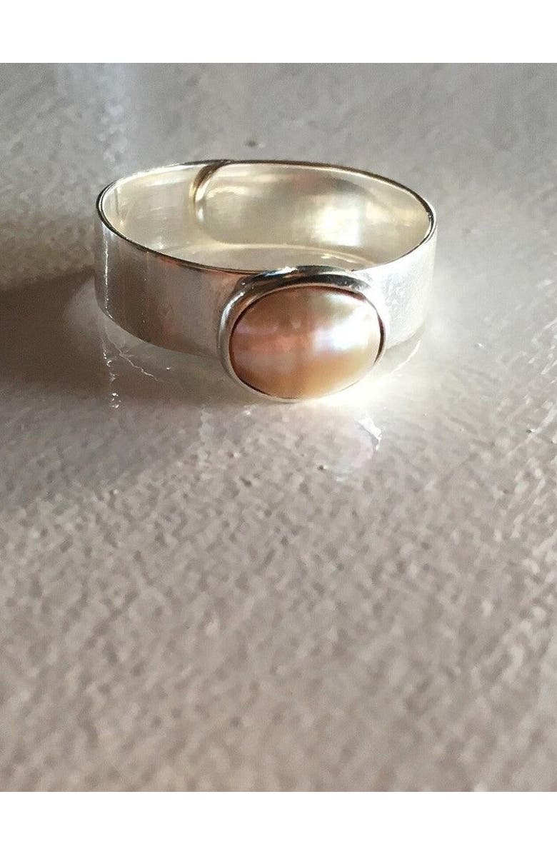 Fair Anita Dolores Freshwater Pearl Sterling Ring, Alternate, color, Silver