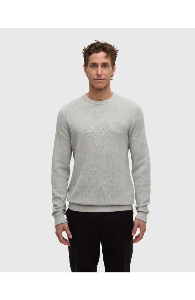 tentree Hudson Sweater, Main, color, Light Grey Heather