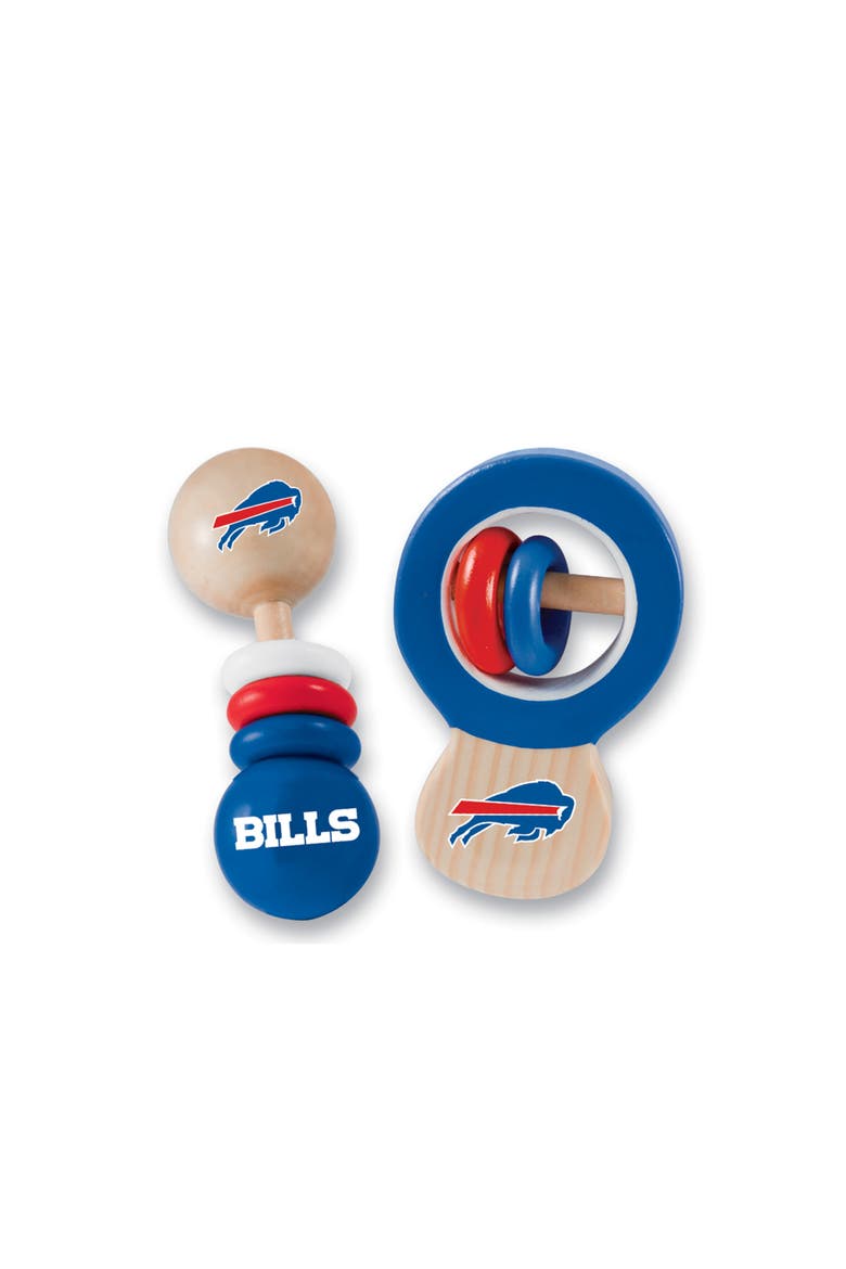 Buffalo Bills Baby Rattles 2-Pack, Main, color, Multicolor
