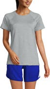 Lands' End School Uniform Short Sleeve Active Tee