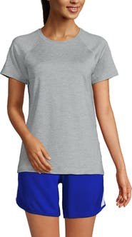 Lands' End School Uniform Short Sleeve Active Tee