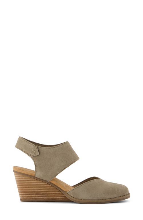 Toms Maison Wedge Sandal In Neutral