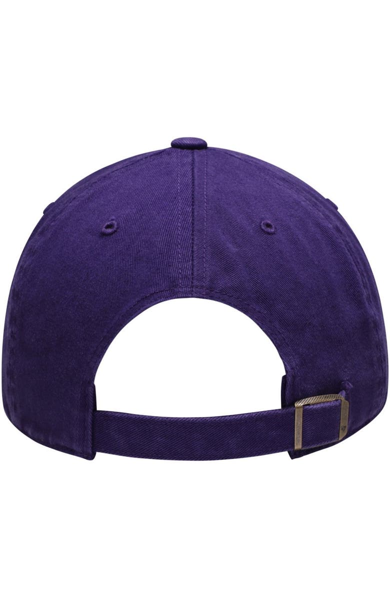 '47 Men's '47 Purple LSU Tigers Clean Up Adjustable Hat, Alternate, color, Purple