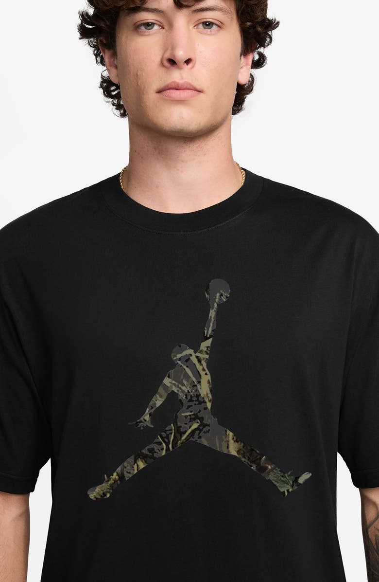 Jordan x Realtree Jumpman Graphic T-Shirt, Alternate, color, Black/ Sail