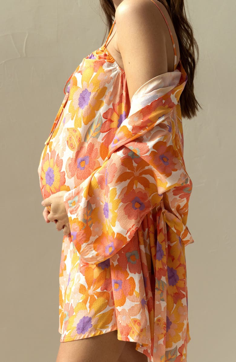 Cache Coeur Barbara Maternity/Nursing Robe, Alternate, color,