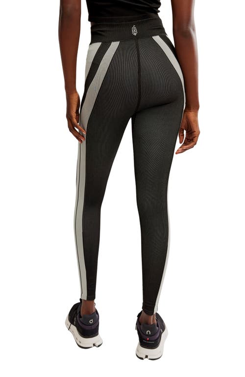 Fp Movement By Free People Fp Movement Free Kick Leggings In Black Combo