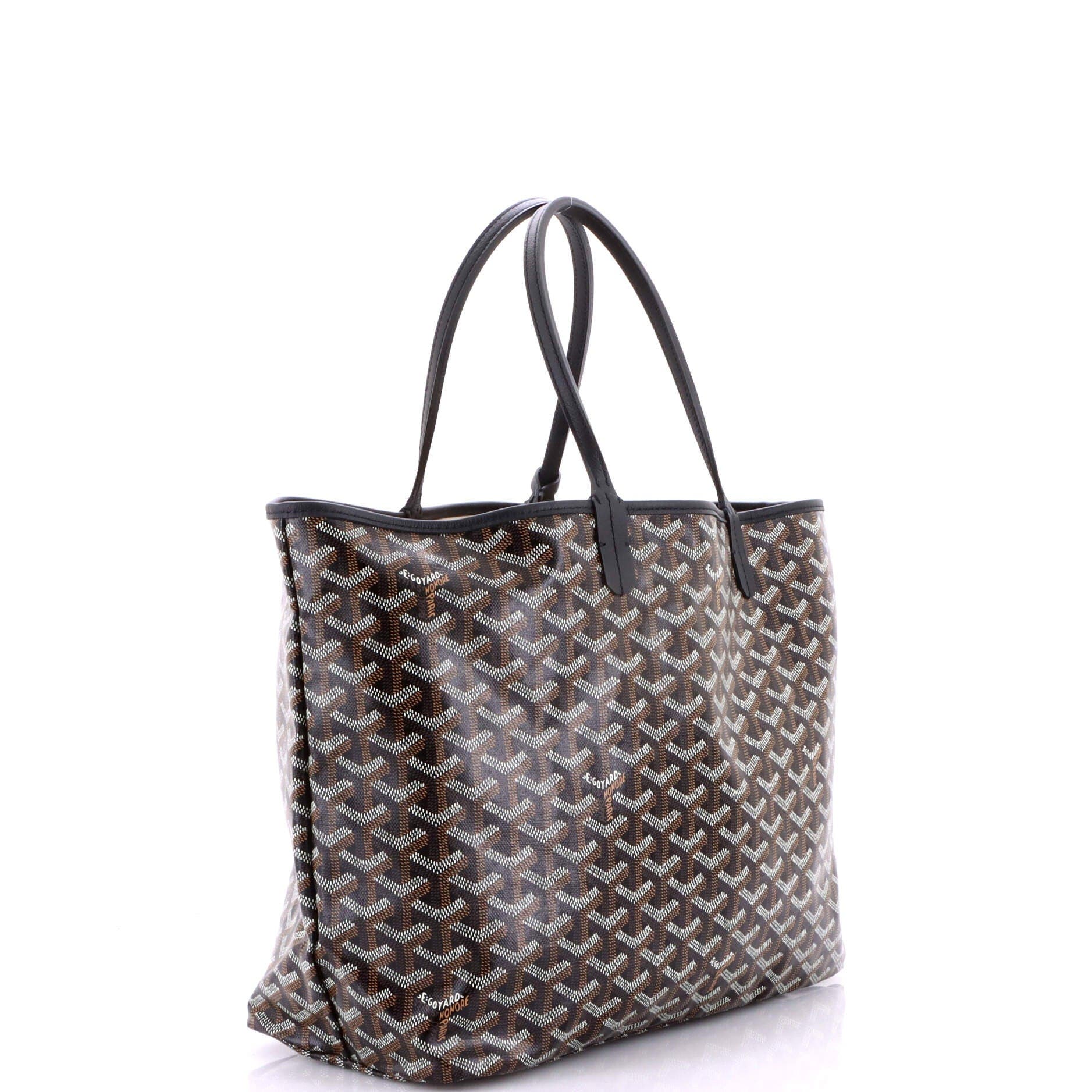 Saint Louis Tote Coated Canvas GM, Alternate, color, Black