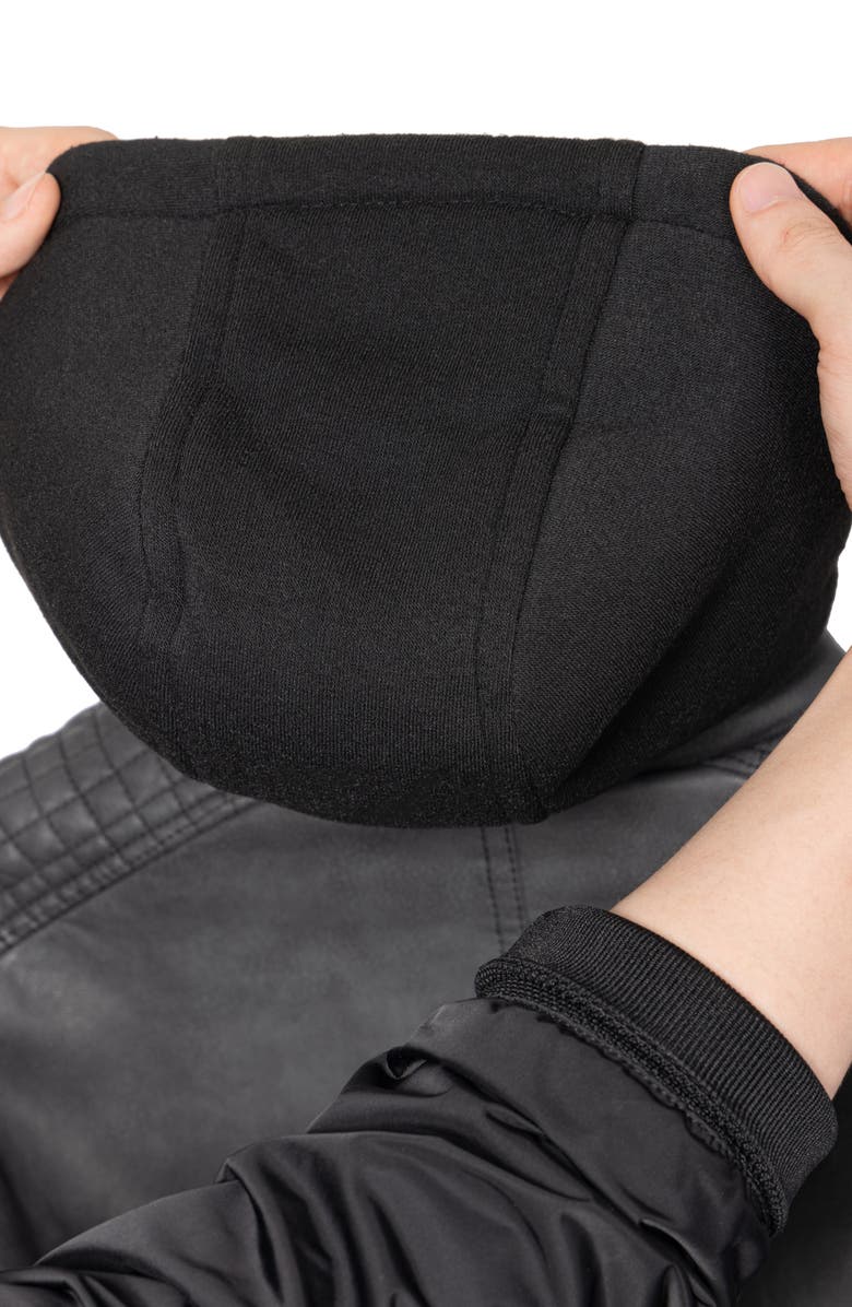 XRAY Kids' Hooded Faux Leather Moto Jacket, Alternate, color, Steel