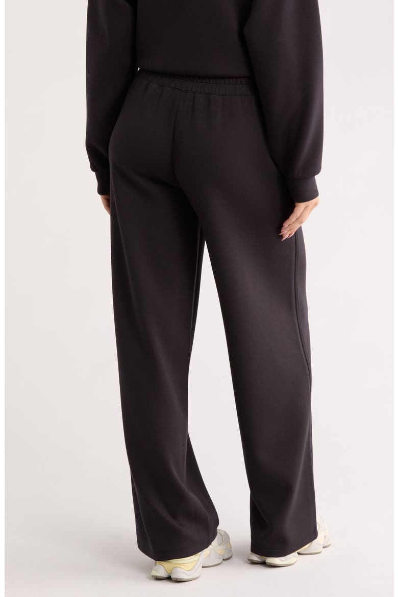 Z by Zella Whisper Knit High Waist Wide Leg Pants (Women