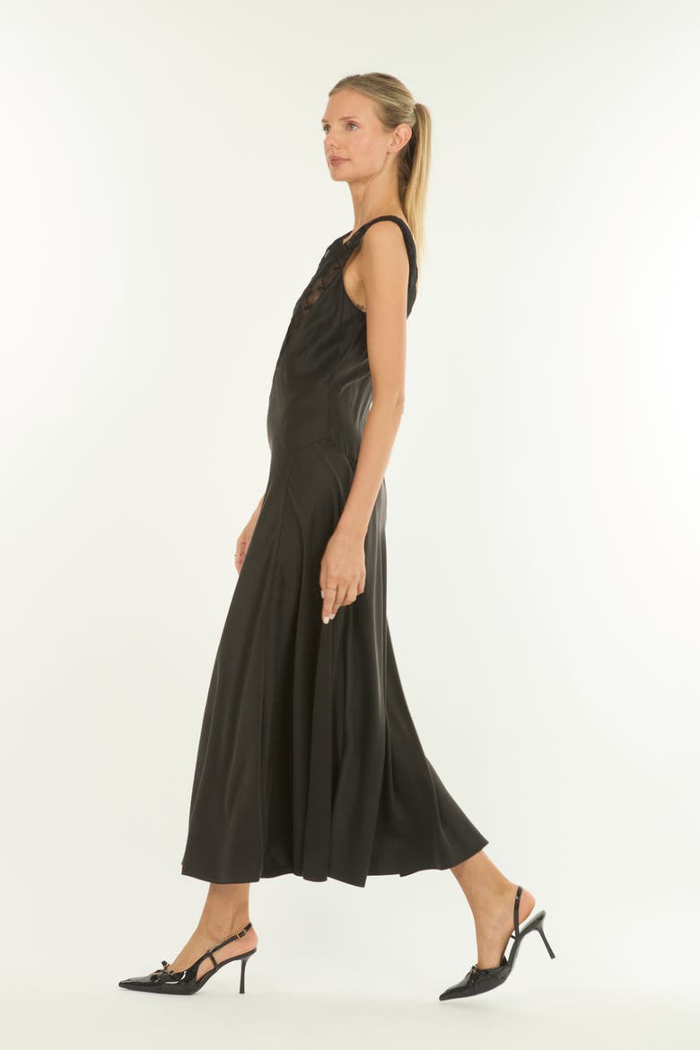 Paulette Dress, Alternate, color, Black