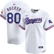 Nike Men's Nike Kumar Rocker White Texas Rangers Home Limited Player Jersey