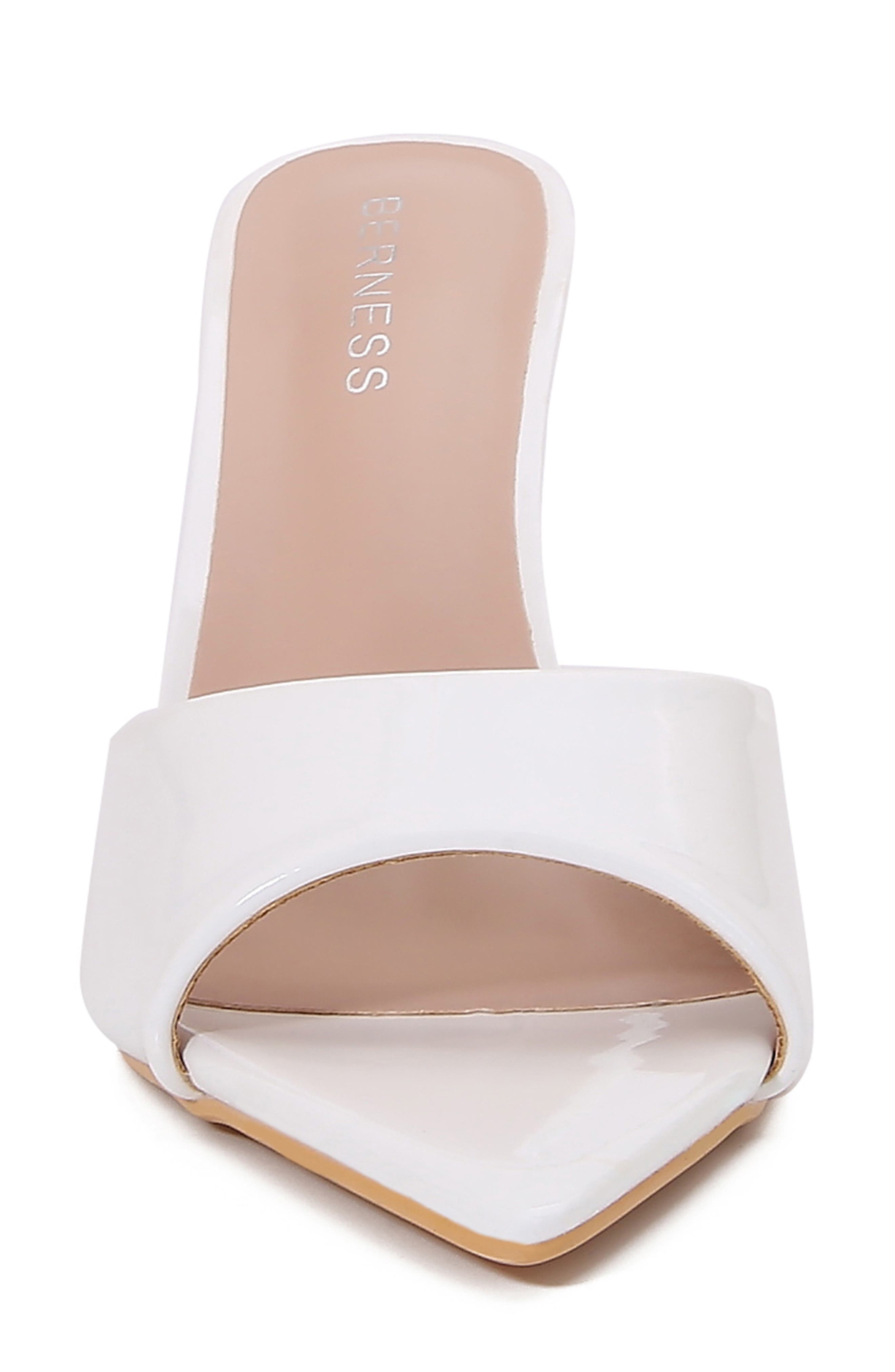 BERNESS Chelli Slide Sandal, Alternate, color, White