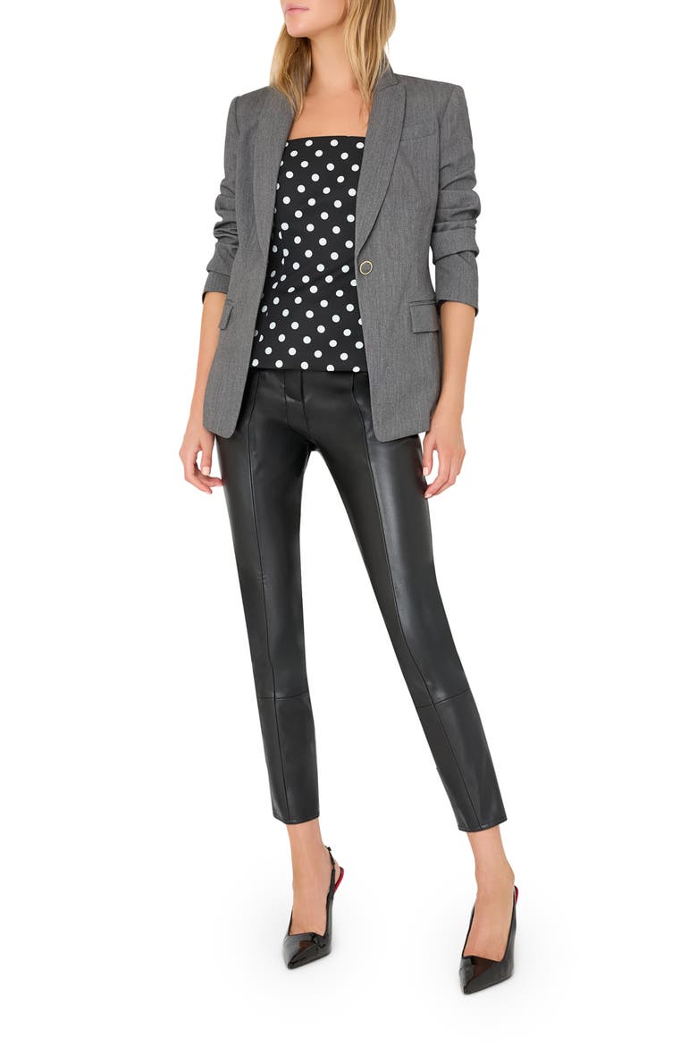 Avery Wool Blazer, Alternate, color, DARK GREY