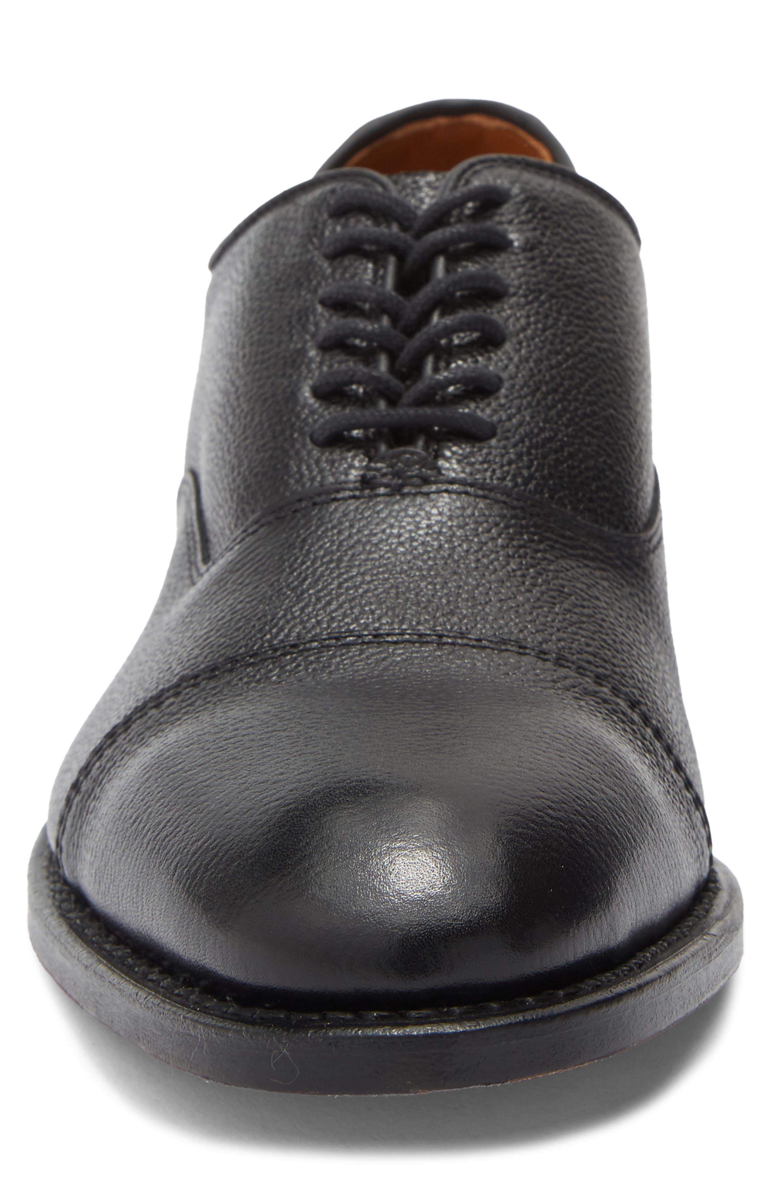 Kent Cap Toe Oxford, Alternate, color, BLACK