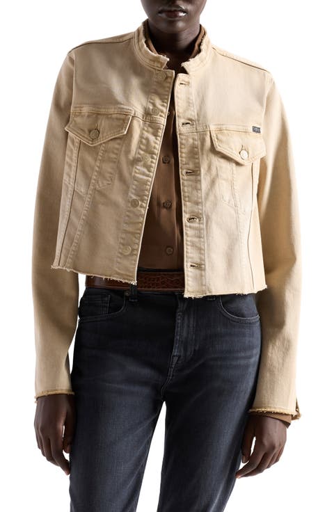 Nikki Cropped Denim Jacket